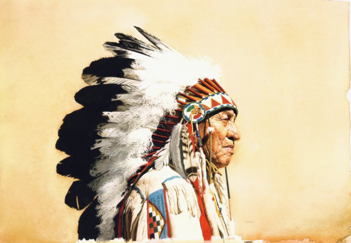 Innfødt nordamerikansk indianer- en urinnvåner