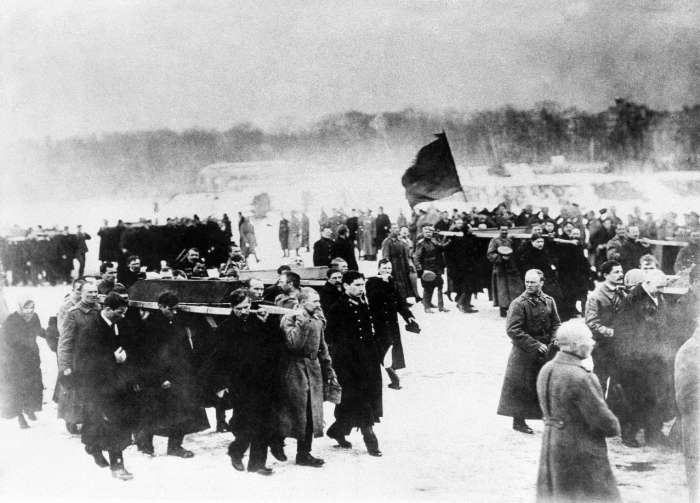 Foto fra Oktoberrevolusjonen i 1917												AP Photo, File
