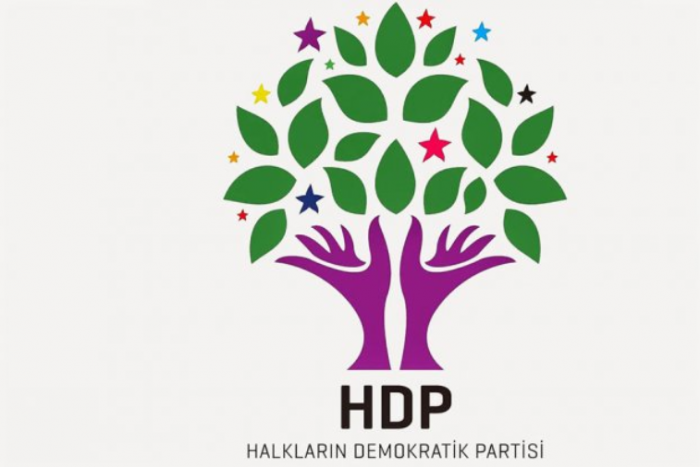 Partilogo for det antikapitalistiske, økologiske og multikulturelle parti HDP.