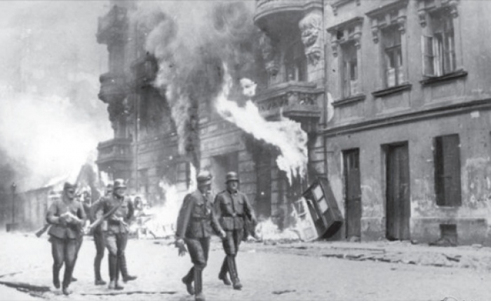Den jødiske ghettoen i Warszawa 1943