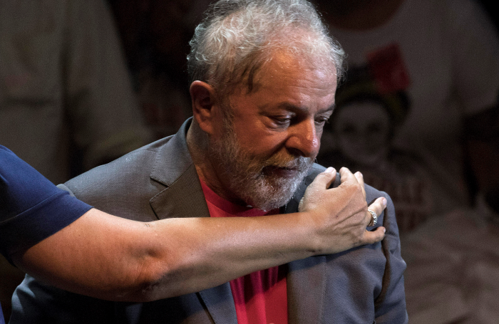 Brasils tidligere president Lula da Silva, som også var kandidat for Arbeiderpartiet ved  siste presidentvalg												AP Photo/Leo Correa, File