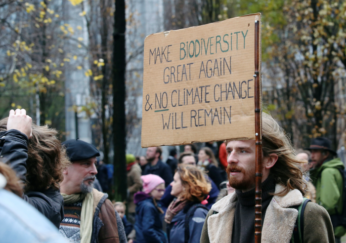Fra demonstrasjonene i Brussel, Belgia 2. Desember																							REUTERS/Francois Walschaerts