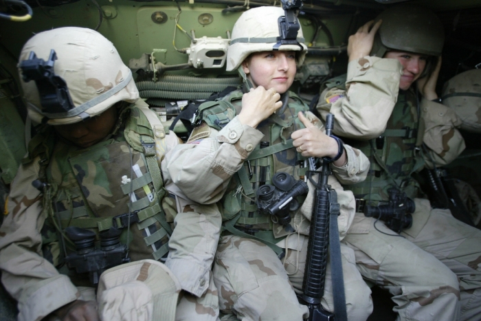 Kvinnelige frontsoldater fra USA er allerede på plass i Afghanistan
