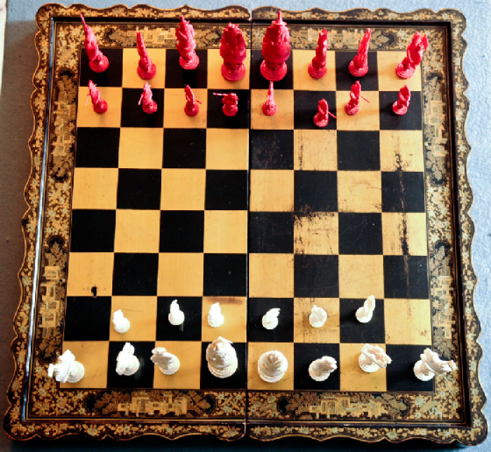 Sjakk med røde brikker