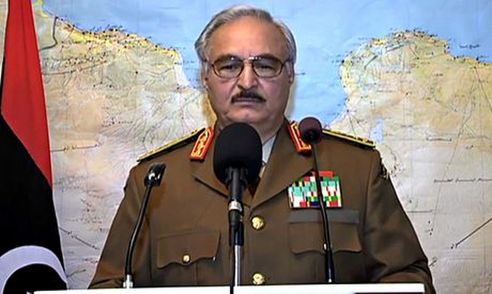 Khalifa Ghwell, leder for frelserregjeringen i Libya