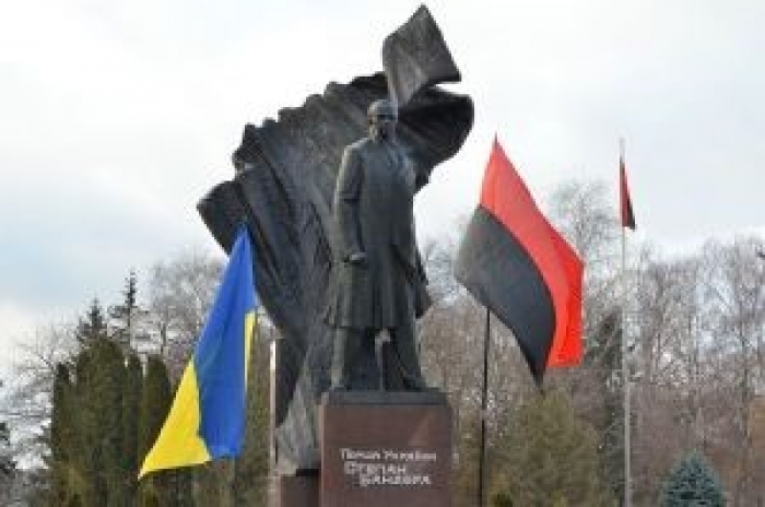 Stepan Bandera-monumentet i Ternopil