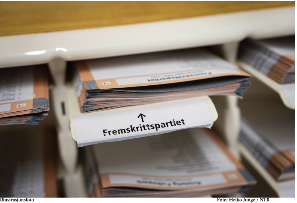 Leder: Ytre høyre på fremmarsj