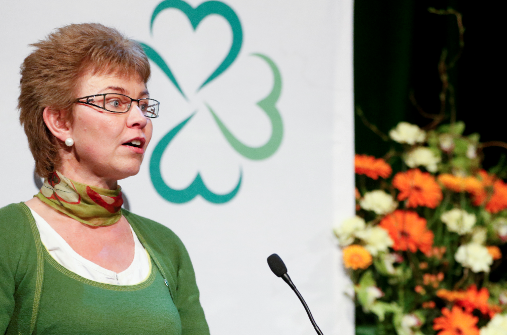 Leder i Nei til EU Kathrine Kleveland 															Foto: Jan Kåre Ness / NTB scanpix