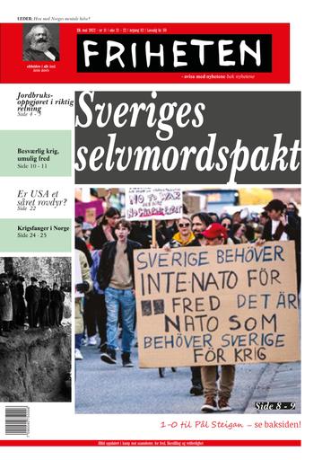 Friheten 11 - 26. mai 2022