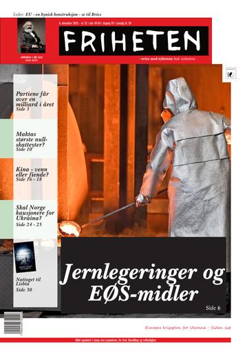 Friheten 25 - 4. desember 2025