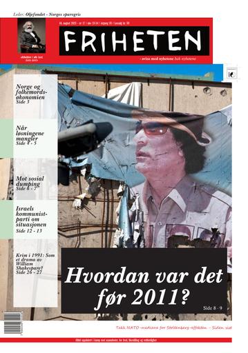Friheten 17 - 14. august 2025