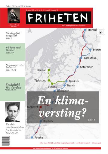 Friheten 22 - 26. oktober 2023