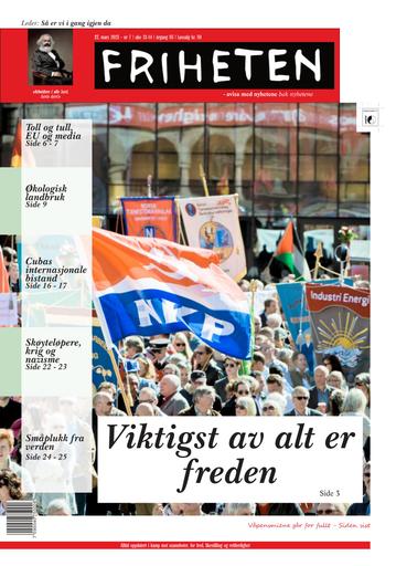 Friheten 7 - 27. mars 2025