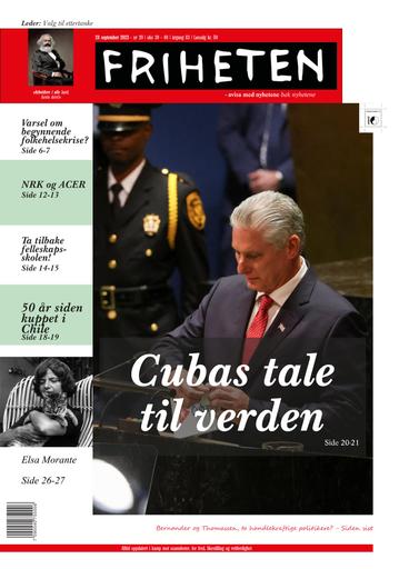 Friheten 20 - 28. september 2023