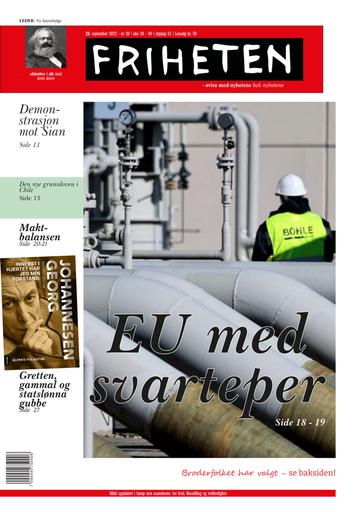 Friheten 20 - 29. september 2022