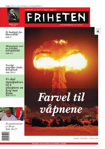 Friheten 21 - 12. oktober 2023