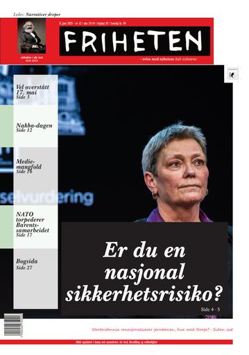 Friheten 12 - 5. juni 2025