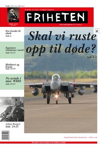 Friheten 11 - 25. mai 2023