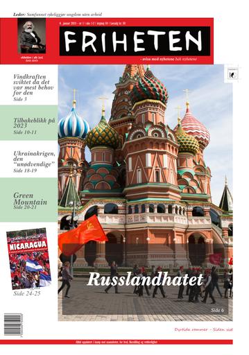 Friheten 1 - 4. januar 2024
