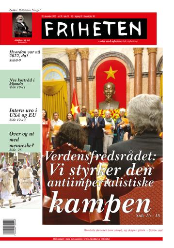 Friheten 26 - 22. desember 2022